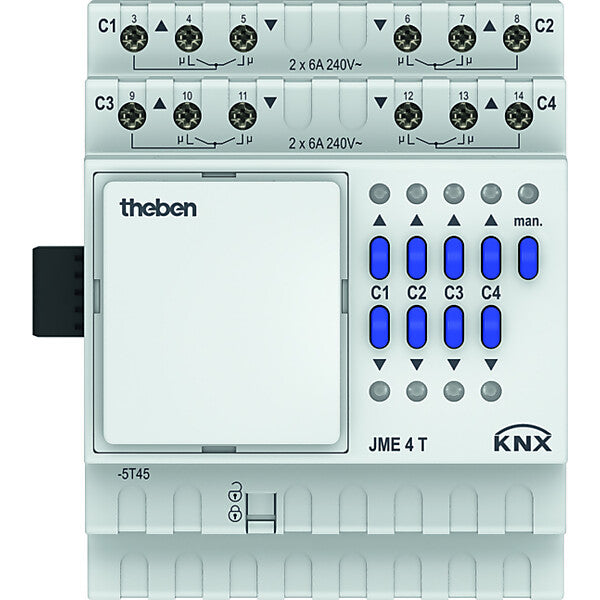 Theben Jalousieaktor MIX2,Erweiter.Modul JME 4 T KNX